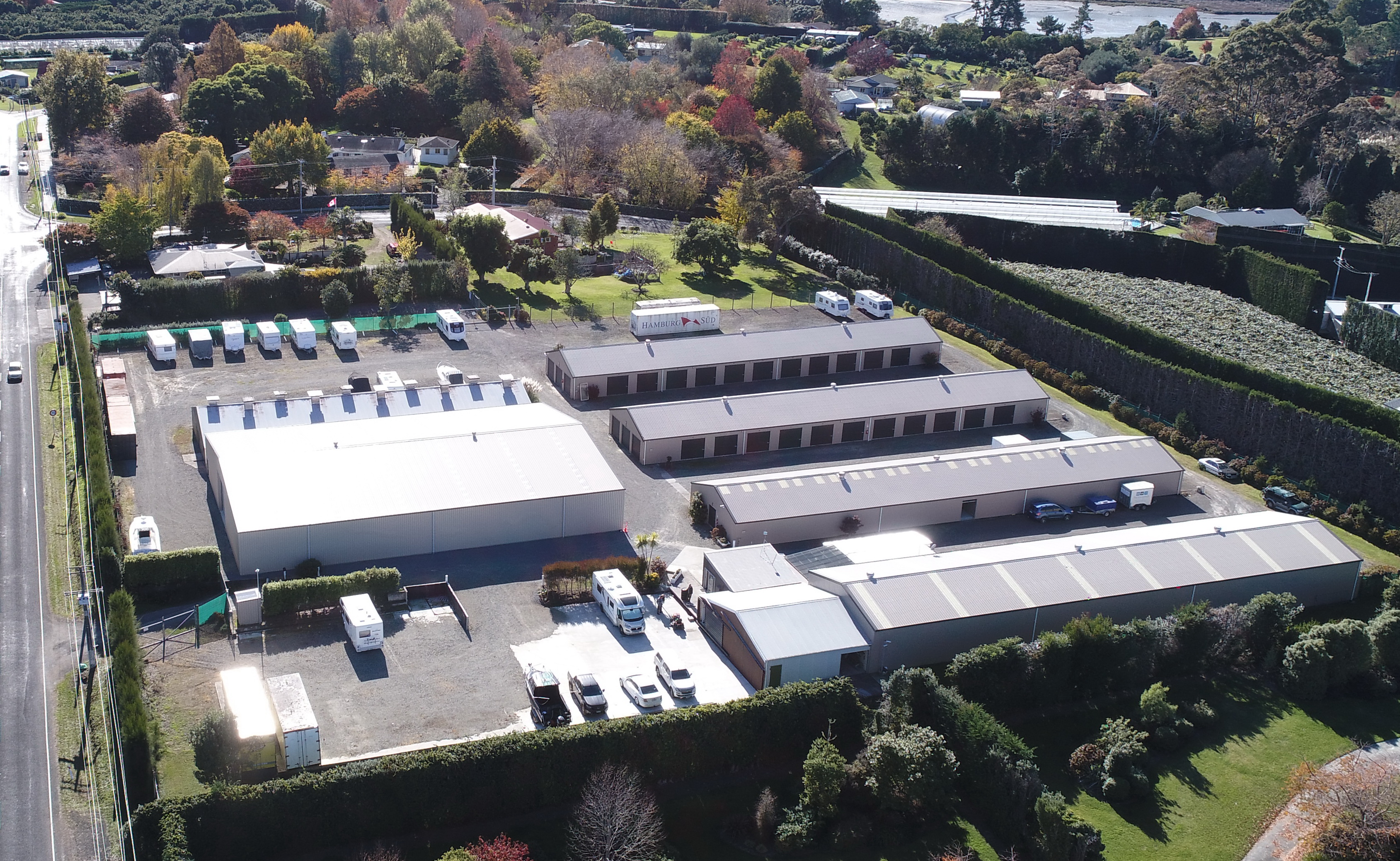 The Storage Hub facility overview, Snodgrass Road Te Puna