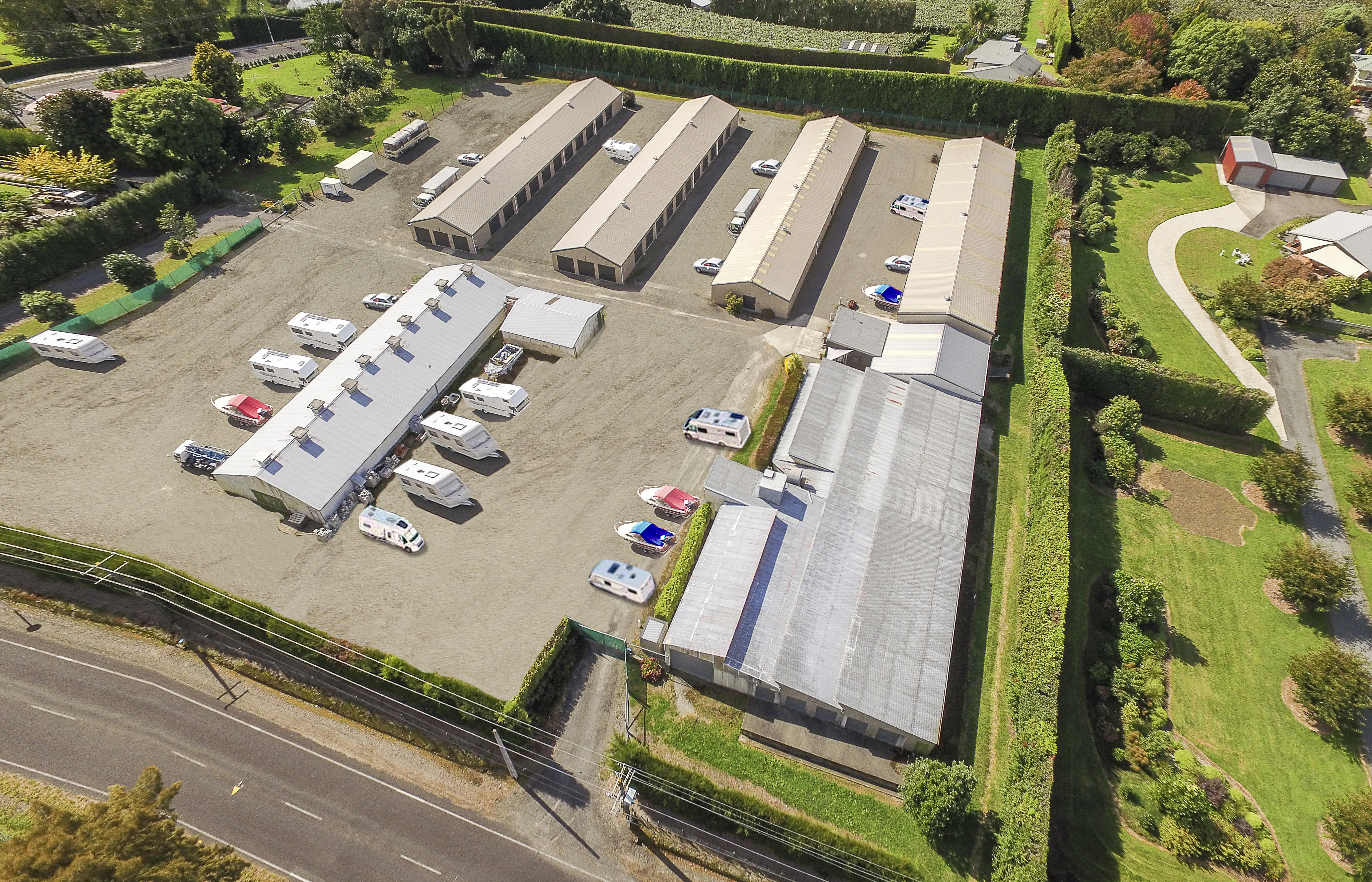 The Storage Hub outdoor facility, Te Puna Tauranga